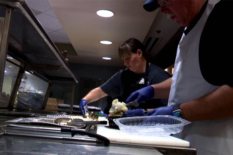Staff at Samaritan Medical Center prepared 300 Thanksgiving meals for members of the community.