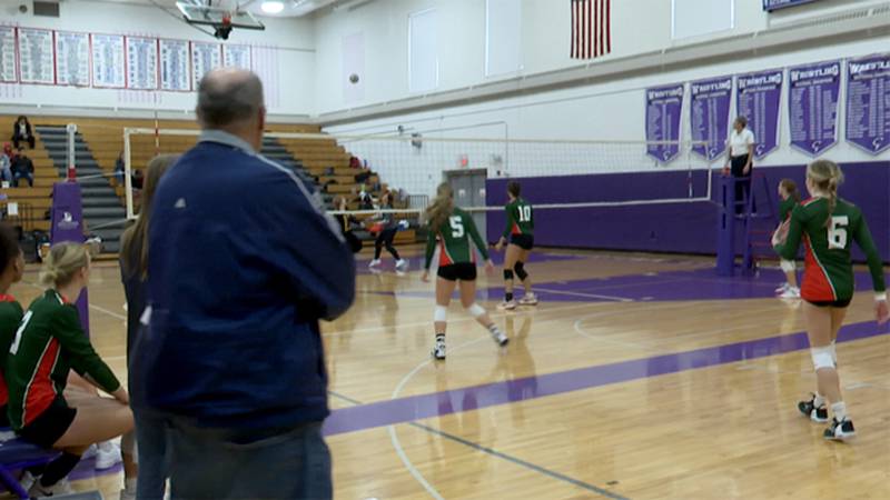 The Watertown volleyball team hosted three other teams for a scrimmage Wednesday.
