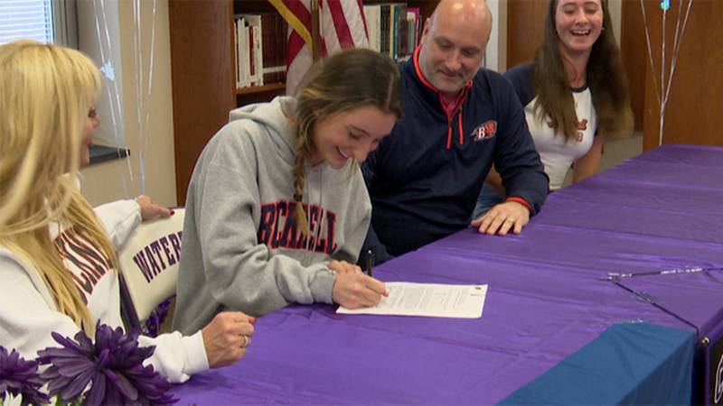 Watertown's Alexandra Macutek signs a letter of intent to play Division I lacrosse at Bucknell.