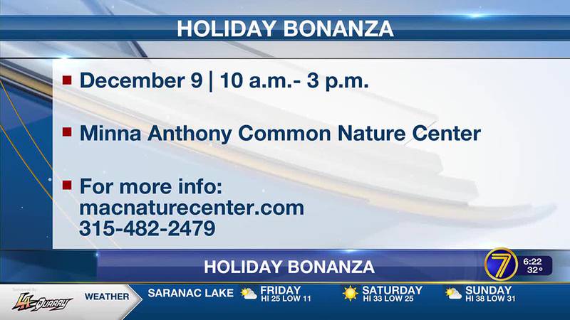 Holiday Bonanza at Minna Anthony Common Nature Center