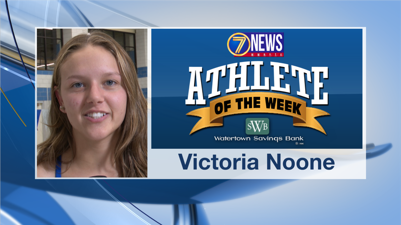 Victoria is the 7 News - Watertown Savings Bank North Country Athlete of the Week for September...