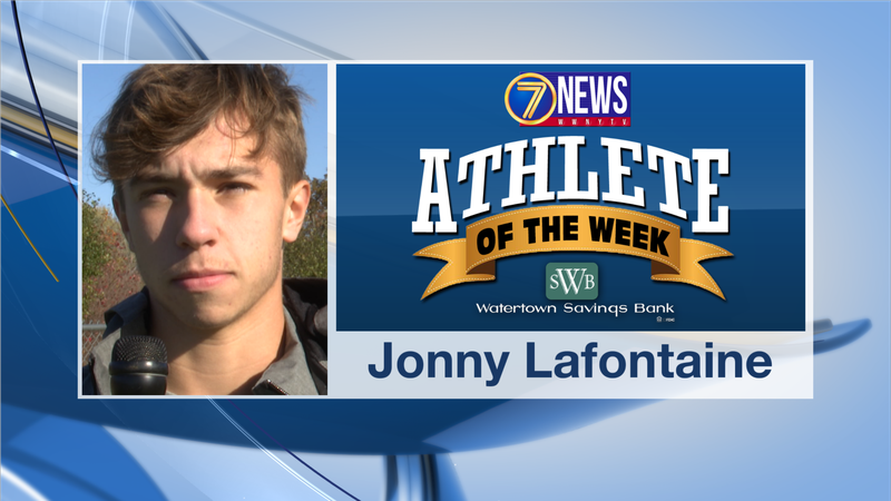 Jonny is the 7 News - Watertown Savings Bank North Country Athlete of the Week for November 3,...