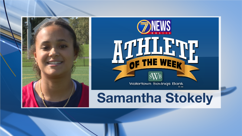 Samantha is the 7 News - Watertown Savings Bank North Country Athlete of the Week for September...